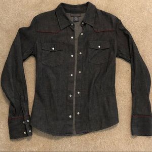 Banana Republic western style snap shirt.